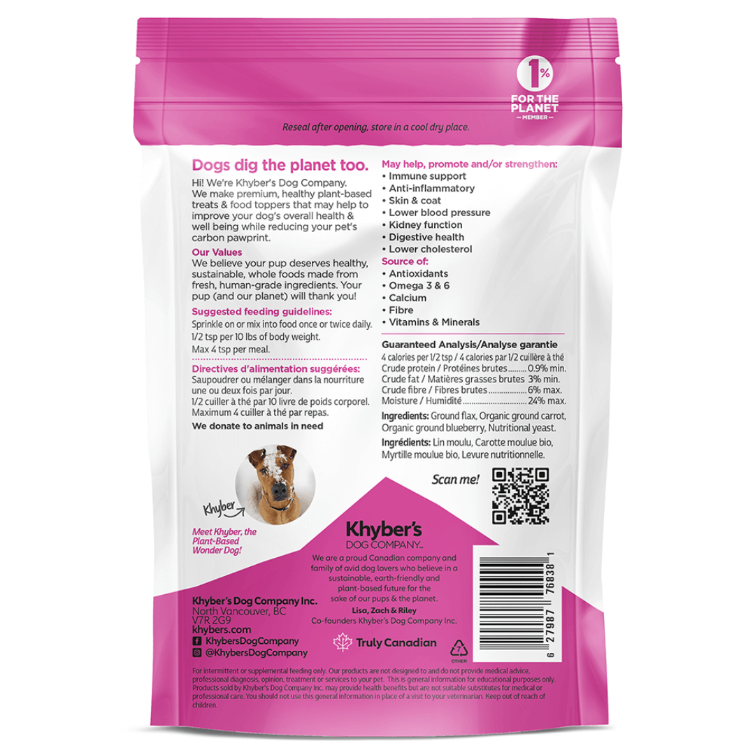 All Natural, 100% Human Grade Flax, Fruit & Veg Superfood Topper (Perfect Poops) - Image 2