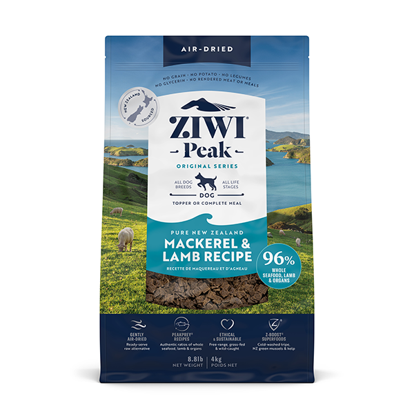 ZIWI Peak Dog Air-Dried Mackerel & Lamb