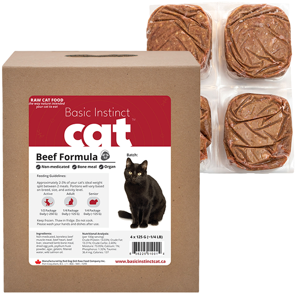 Basic Instinct Cat Non-Medicated Beef