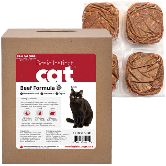 Basic Instinct Cat Non-Medicated Beef