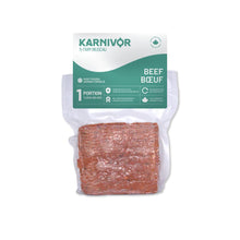 KARNIVOR Dog Raw Frozen Beef 16oz Single Portion