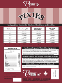 Carnivora Pixies Freeze-Dried Raw Bison Diet