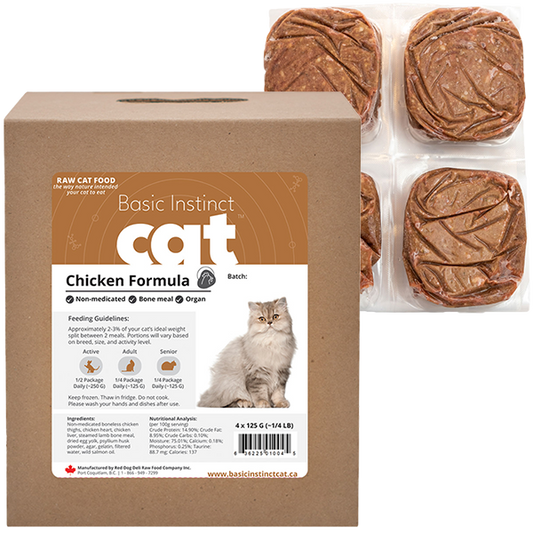 Basic Instinct Cat Non-Medicated Boneless Chicken