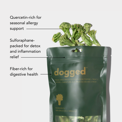 freeze dried broccoli topper URBAN PAW PETS