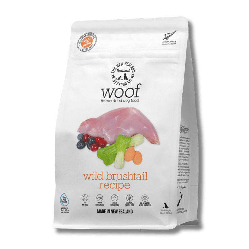 NZ Natural Pet Food Co - Freeze Dried - Food - Woof - Wild Brushtail