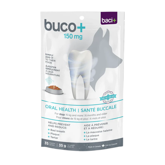 Baci+ - Buco+ 150mg (dental care for dogs 15kg+) - 56g URBAN PAW PETS