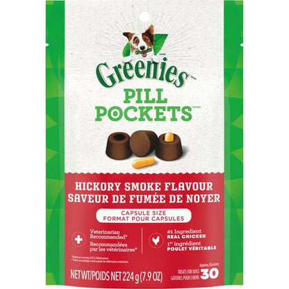 GREENIES Pill Pockets Hickory Smoke Flavour Capsule for Dogs