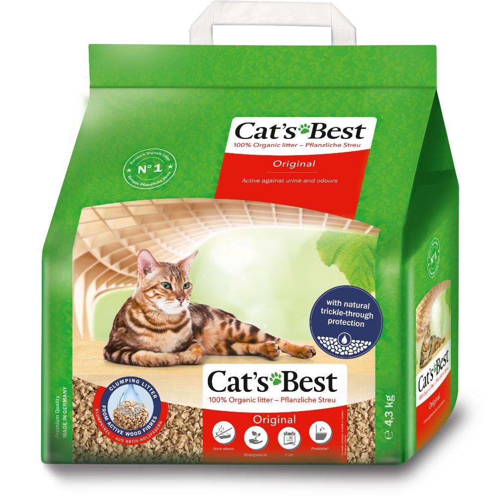 CAT'S BEST Organic Cat Litter Original – görsel 2