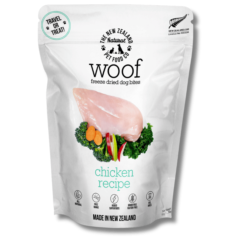 NZ Natural Pet Food Co - Freeze Dried - Treats - Woof - Chicken