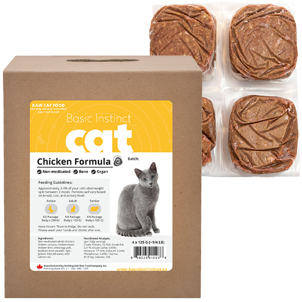 Basic Instinct Cat Non-Medicated Chicken