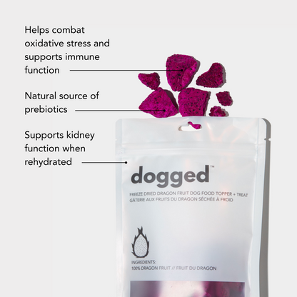 freeze dried dragon fruit topper URBAN PAW PETS