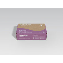 KARNIVOR Dog Raw Frozen Duck w/probiotics 24lb Bulk Case