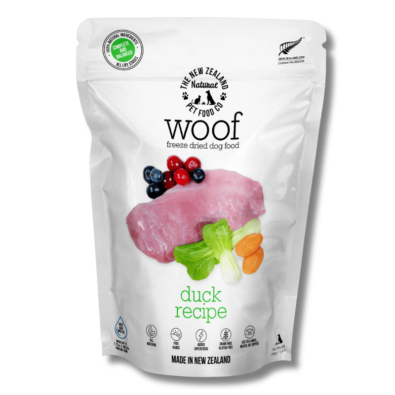 NZ Natural Pet Food Co - Freeze Dried - Food - Woof - Duck