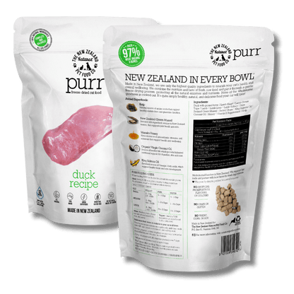 NZ Natural Pet Food Co - Freeze Dried - Food - Purr - Duck