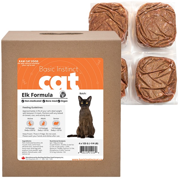 Basic Instinct Cat Non-Medicated Elk