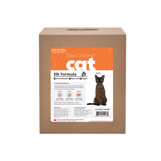 Basic Instinct Cat Non-Medicated Elk