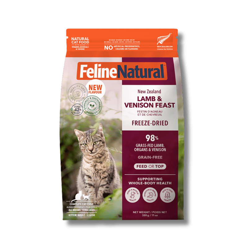 Feline Natural - Freeze-Dried - Lamb & Venison