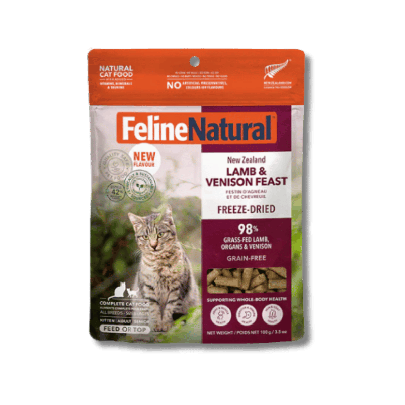 Feline Natural - Freeze-Dried - Lamb & Venison