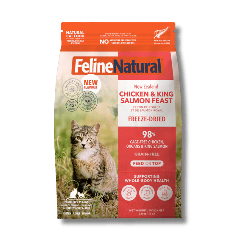 Feline Natural - Freeze-Dried - Chicken & Salmon Feast