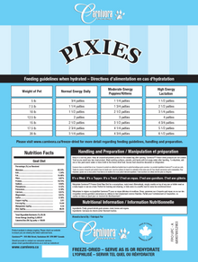 Carnivora Pixies Freeze-Dried Raw Goat Diet