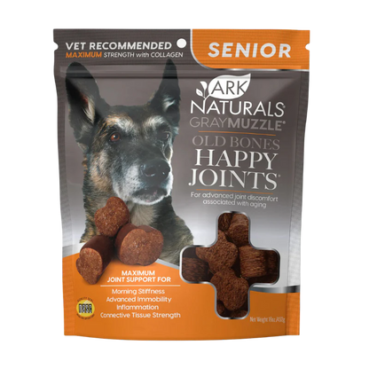 Ark Naturals - Gray Muzzle- Old Bones! Happy Joints! Maximum Strength - 16oz URBANPAWPETS LTD.