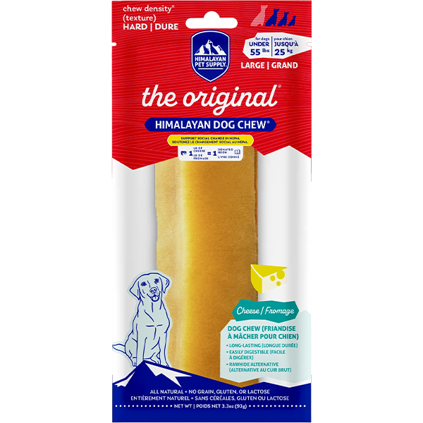 Himalayan Dog Chew Cheese Original Large 3.3oz