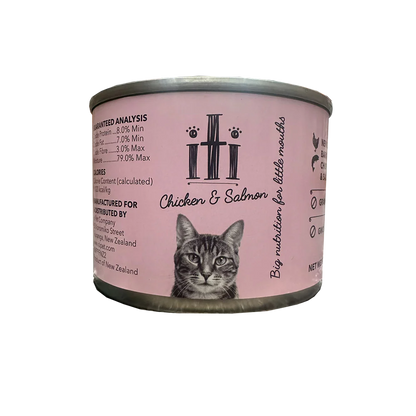 iTi -Kiti Grain Free Canned Chicken & Salmon Cat (175g x 24) URBANPAWPETS LTD.