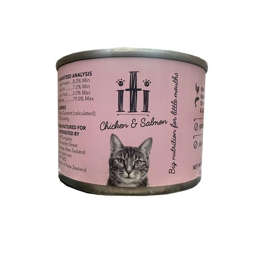 iTi -Kiti Grain Free Canned Chicken & Salmon Cat (175g x 24) URBANPAWPETS LTD.