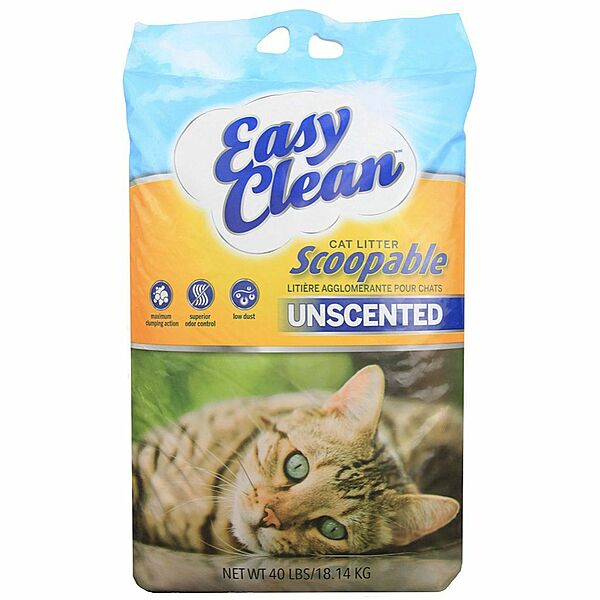 PESTELL | Easy Clean Unscented Clumping Litter 40LB