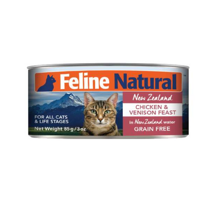 Feline Natural - Canned - Chicken & Venison Feast