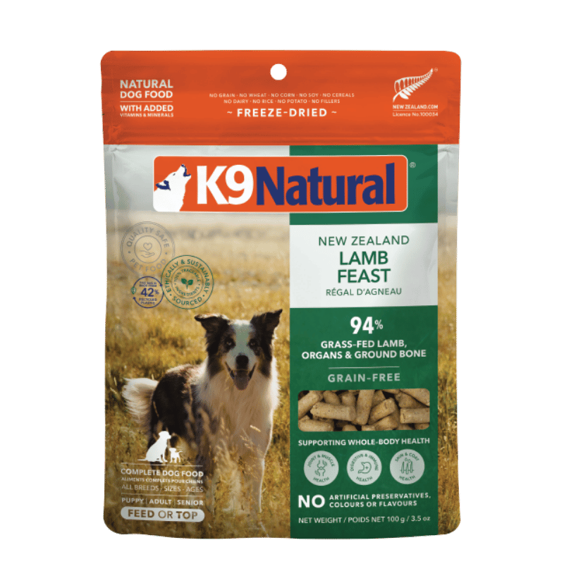 K9 Natural - Freeze-Dried - Lamb Feast