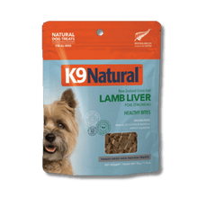 K9 Natural - Treats - Freeze-Dried - Healthy Bites - Lamb Liver - 50g