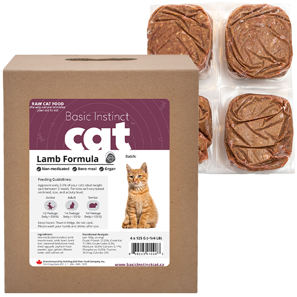 Basic Instinct Cat Non-Medicated Lamb