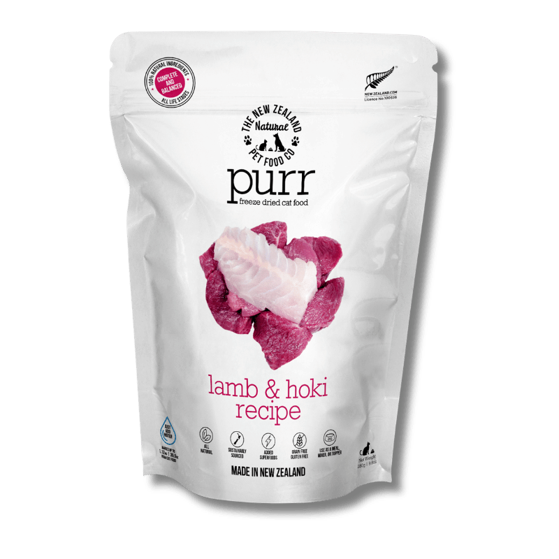 NZ Natural Pet Food Co - Freeze Dried - Food - Purr - Lamb & Hoki