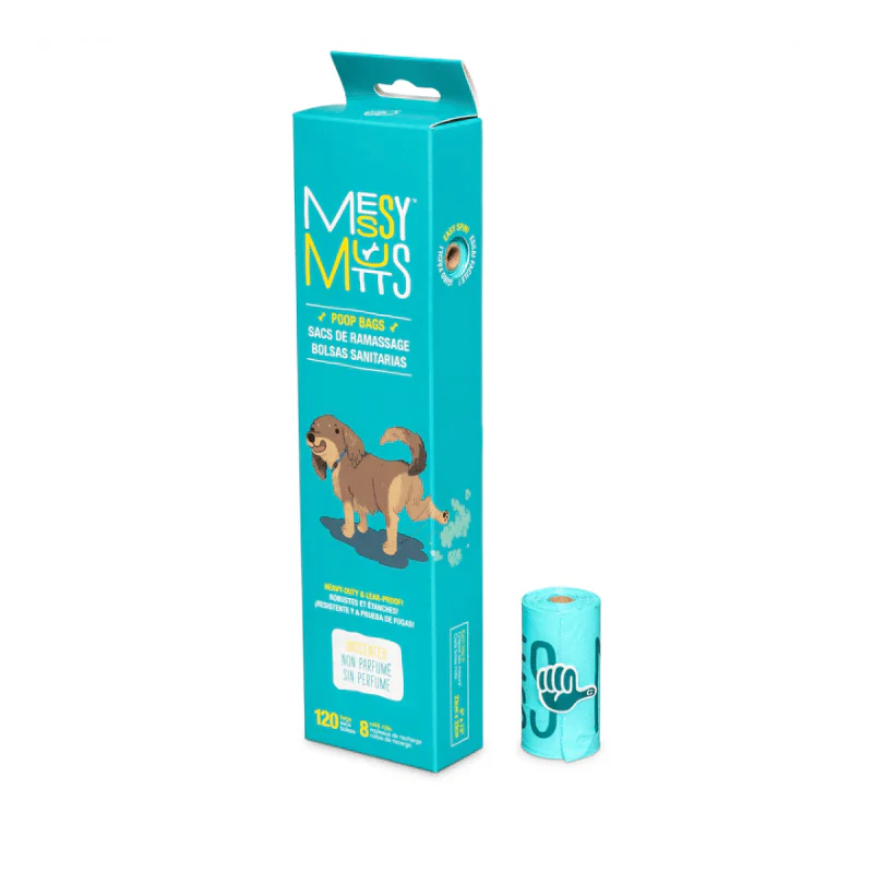 Messy Mutts - Advanced BioRecycle Poop Bag 8 pack Refill URBAN PAW PETS