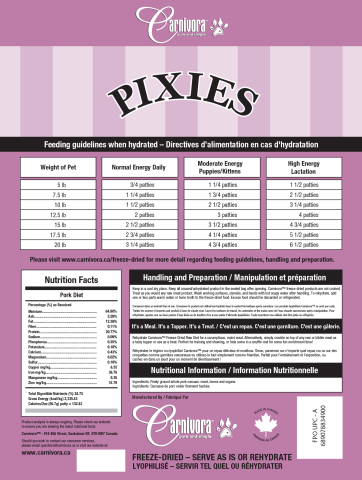 Freeze_Dried_Raw_Pixie Pork_Diet