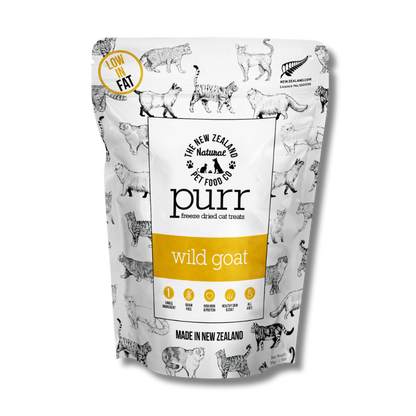 NZ Natural Pet Food Co - Freeze Dried - Treats - Meow - Wild Goat Treats 40g