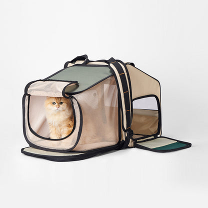 Expandable Travel Habitat Carrier URBAN PAW PETS
