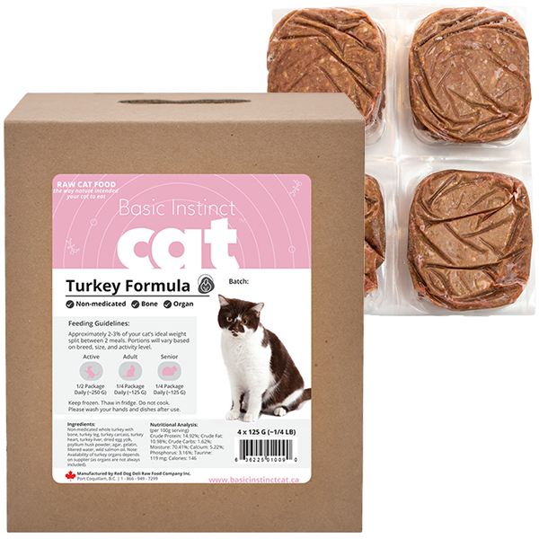 Basic Instinct Cat Non-Medicated Turkey