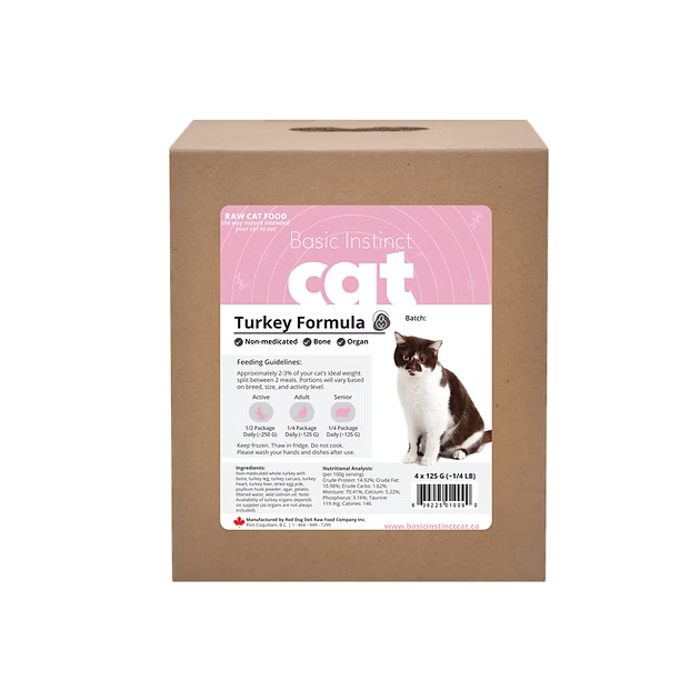 Basic Instinct Cat Non-Medicated Turkey