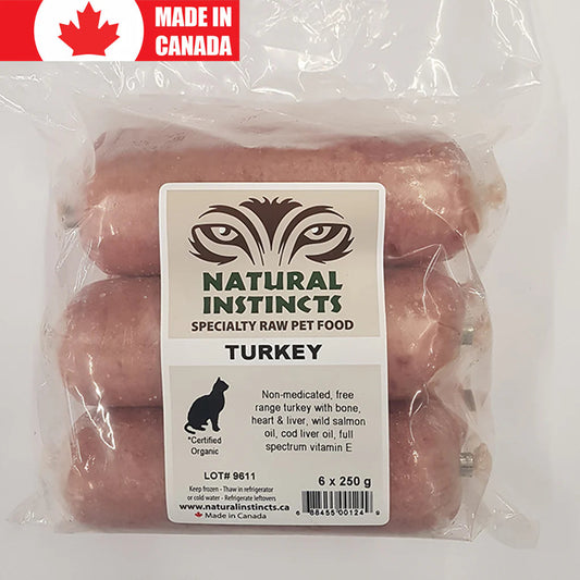 Turkey 6 X 250gr for Cats URBANPAWPETS LTD.