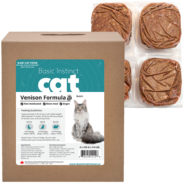 Basic Instinct Cat Non-Medicated Venison
