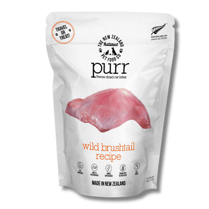 NZ Natural Pet Food Co - Freeze Dried - Food - Purr - Wild Brushtail 280g
