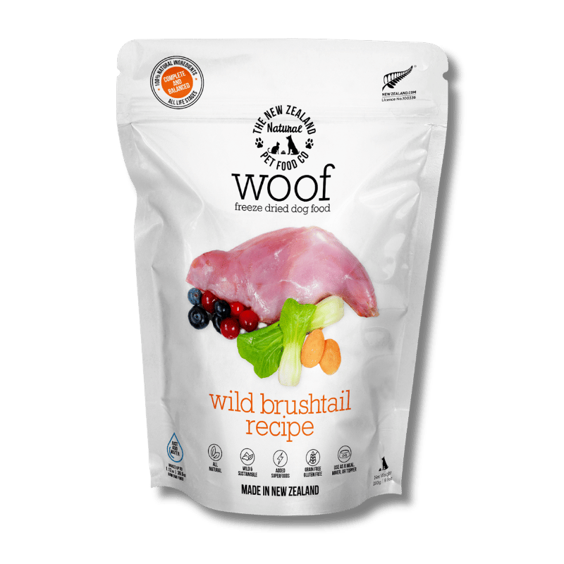 NZ Natural Pet Food Co - Freeze Dried - Food - Woof - Wild Brushtail