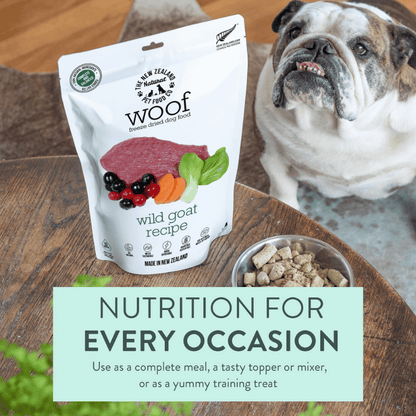 NZ Natural Pet Food Co - Freeze Dried - Food - Woof - Wild Goat