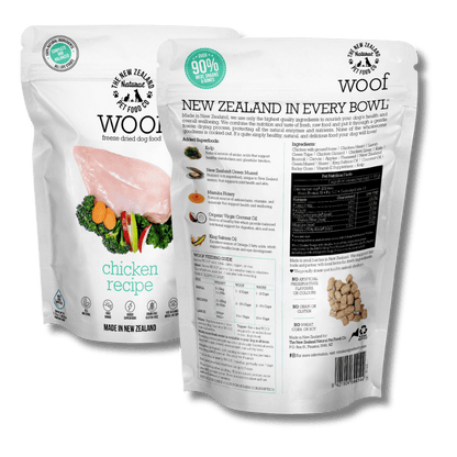 NZ Natural Pet Food Co - Freeze Dried - Food - Woof - Chicken